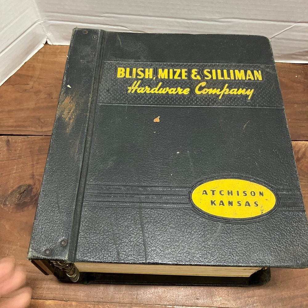 Blish Mize Silliman Hardware Catalog 1963 Atchison Kansas Wholesale Price List